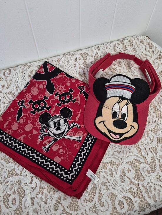 Other - Disney Cruise Visor And Bandana